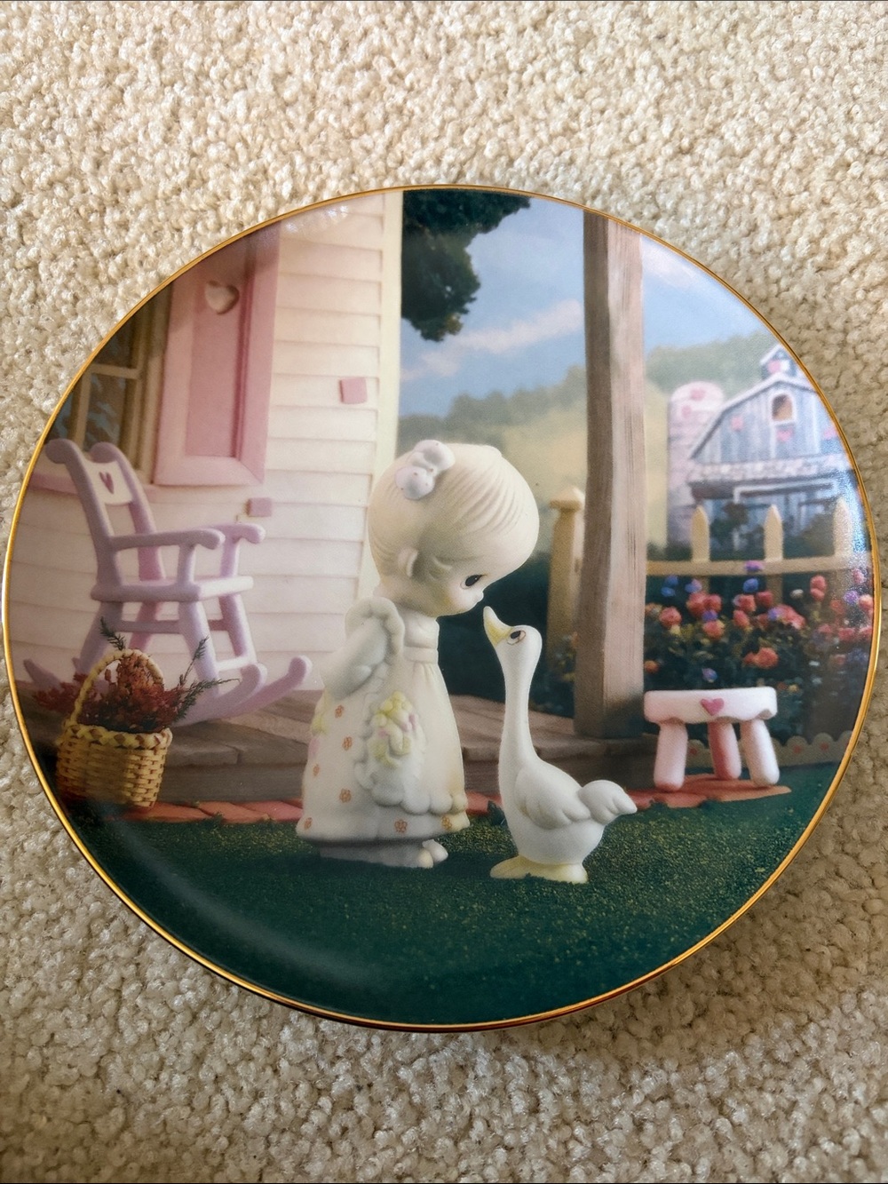 The Hamilton Collection 1993 Precious Moments “Make A Joyful Noise” Plate
